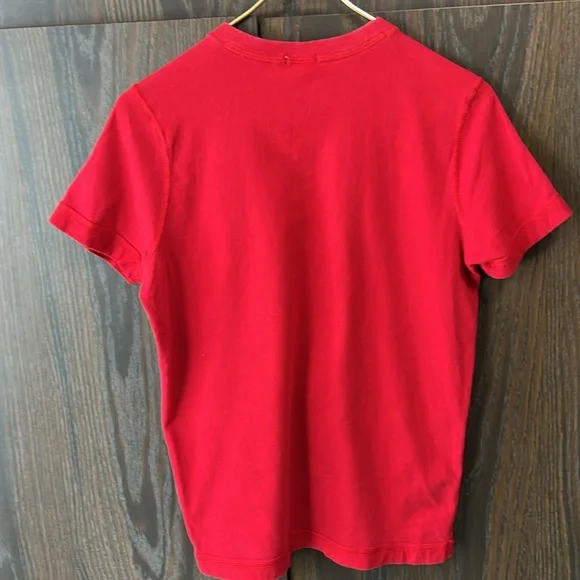 Abercrombie & Fitch Boy’s Red Cotton Graphic Tshirt with Chiefs Image, Size XL - Picture 6 of 8